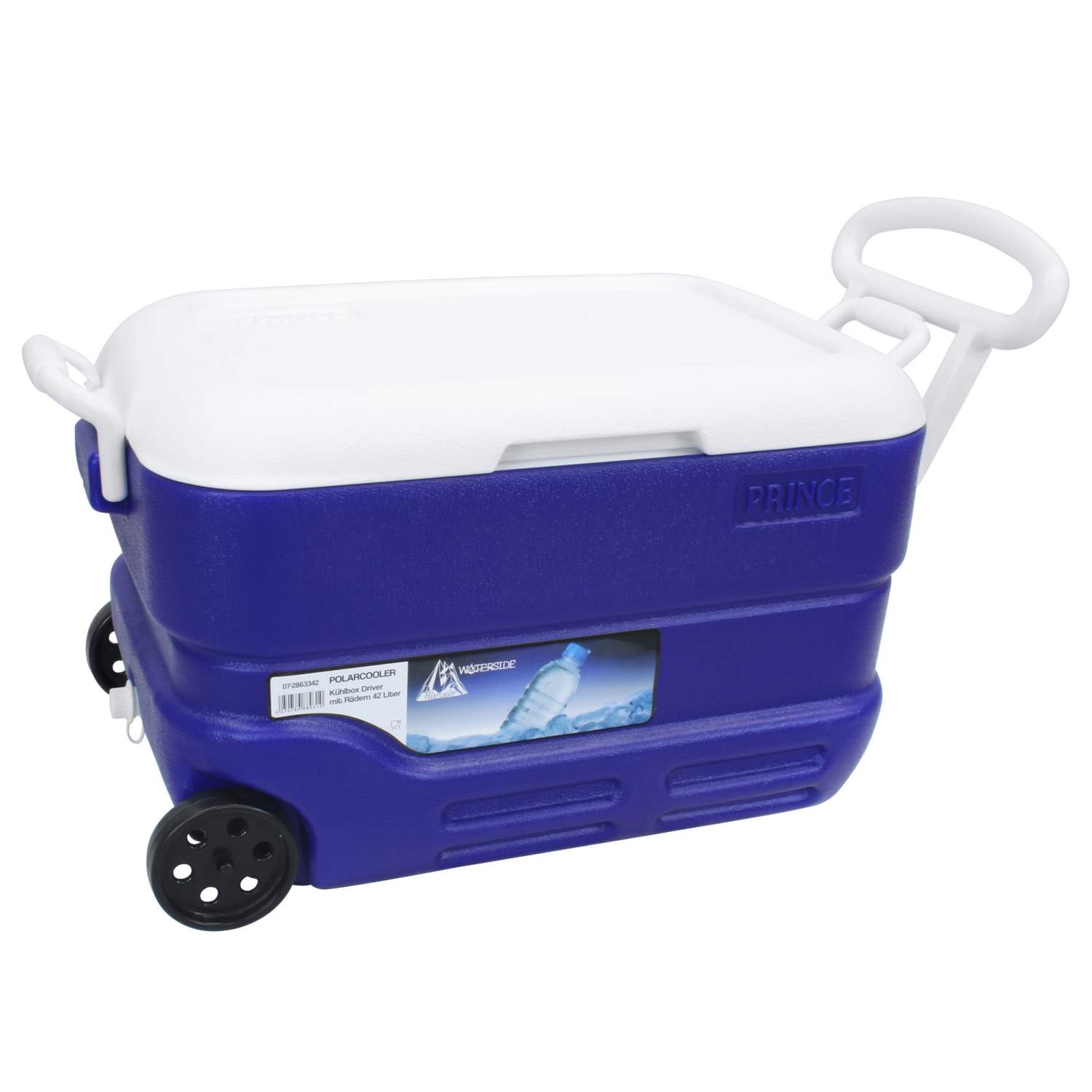 Polarcooler Koelbox - 42L - 52x31x28cm - Op wielen