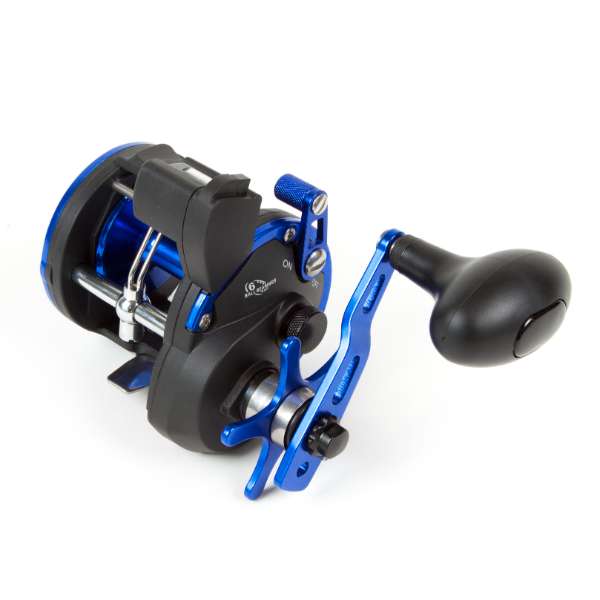 Eurocatch Fishing Beastcounter Reel 4301LH met Teller | Zeevis Reel