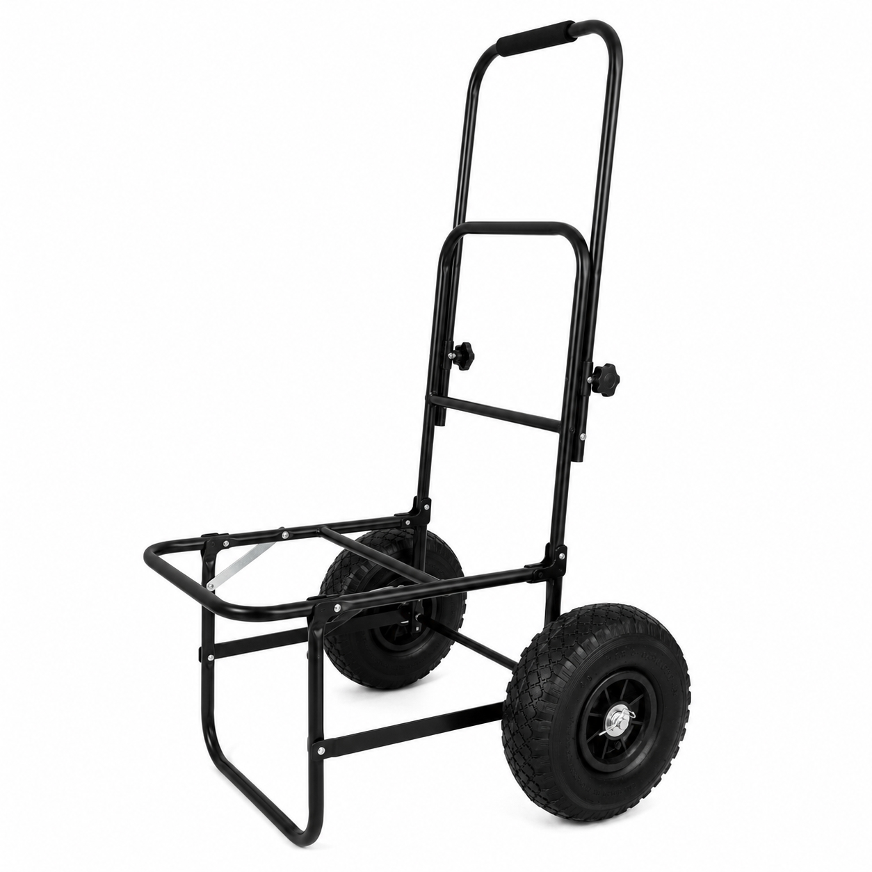 Eurocatch Transportkar met Uitschuifbaar Handvat | Viskar | Trolley | Strandkar | 100x40x31cm 