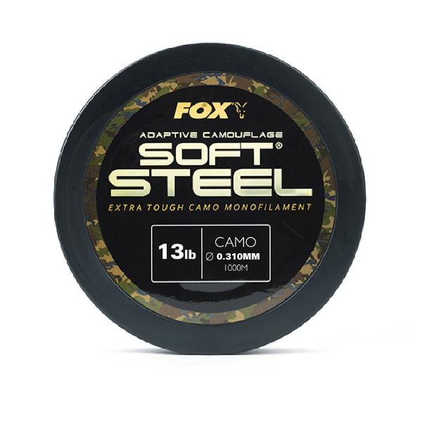 Fox Adaptive Camouflage Soft Steel | Nylon lijn | 13lb | 0.31mm