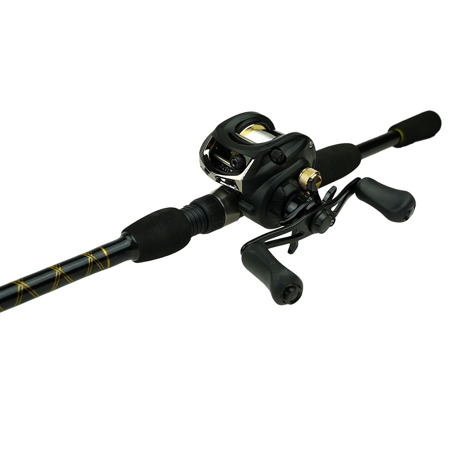 FISH-XPRO Baitcasting Combo | Roofvis Set | 1.95m | Hengelset 