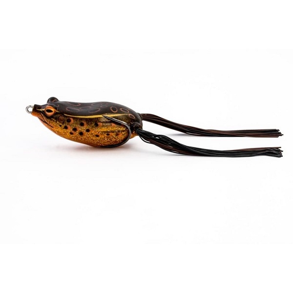 Savage Gear Hop Walker Frosch | Schwebendes Tan | 5,5cm | 15g | Gummifisch