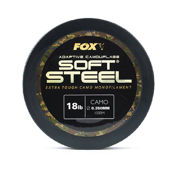 Fox Adaptive Camouflage Soft Steel | Nylon lijn | 18lb | 0.35mm