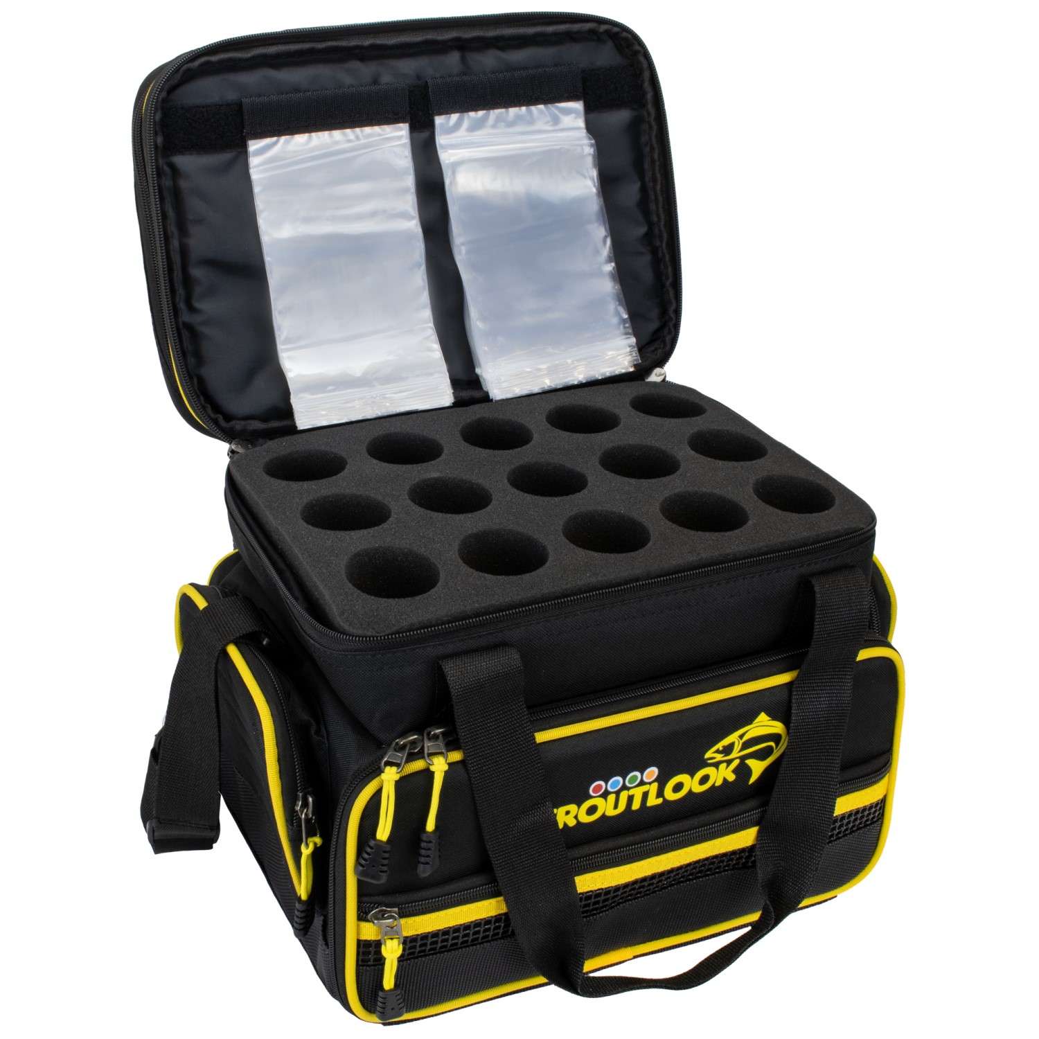 Troutlook Forel tas - 43x25x27cm - Troutbait inlay