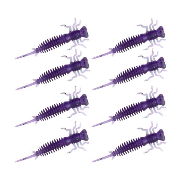 Senshu Nymph Crawler | Purple Haze | 5cm | 8 Stuks