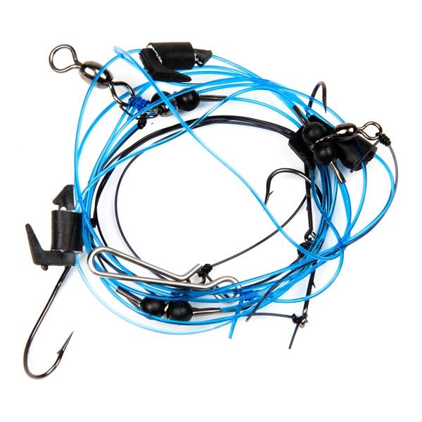 Midnight Moon Platvis Onderlijn Baitclip + Amnesia | Maat 1