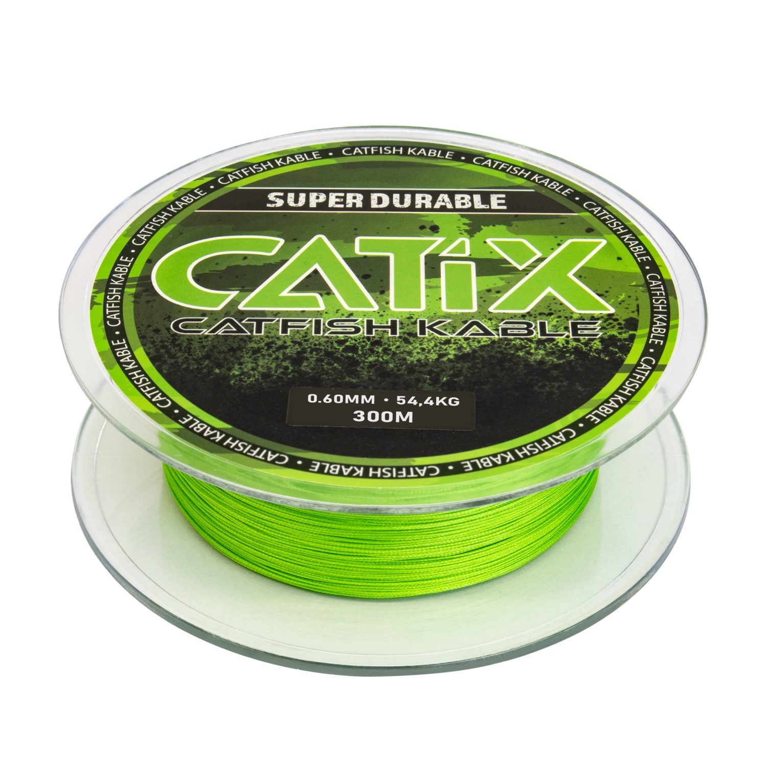 Catix Cat-Kable Meerval Gevlochten lijn 300m 54,4kg 0,60mm