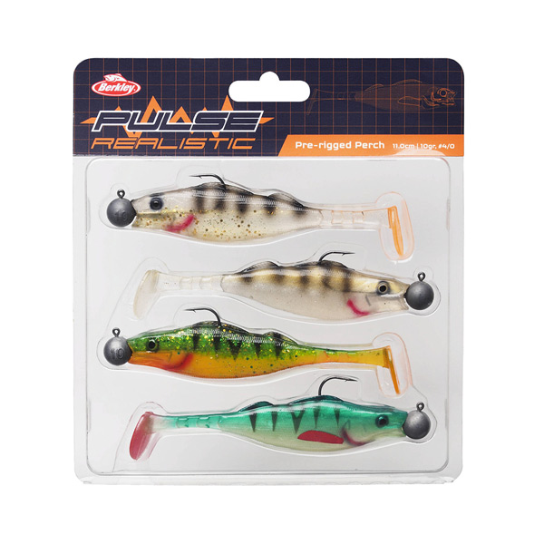 Berkley Pulse Realistisch | Barsch | 7cm | 4 Stück | Shad