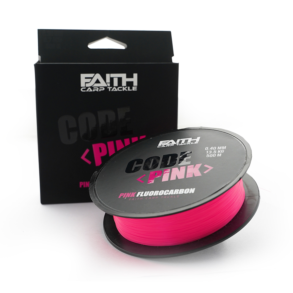 Faith Code Pink Fl.Carbon 0.40mm 500m 13.5kg