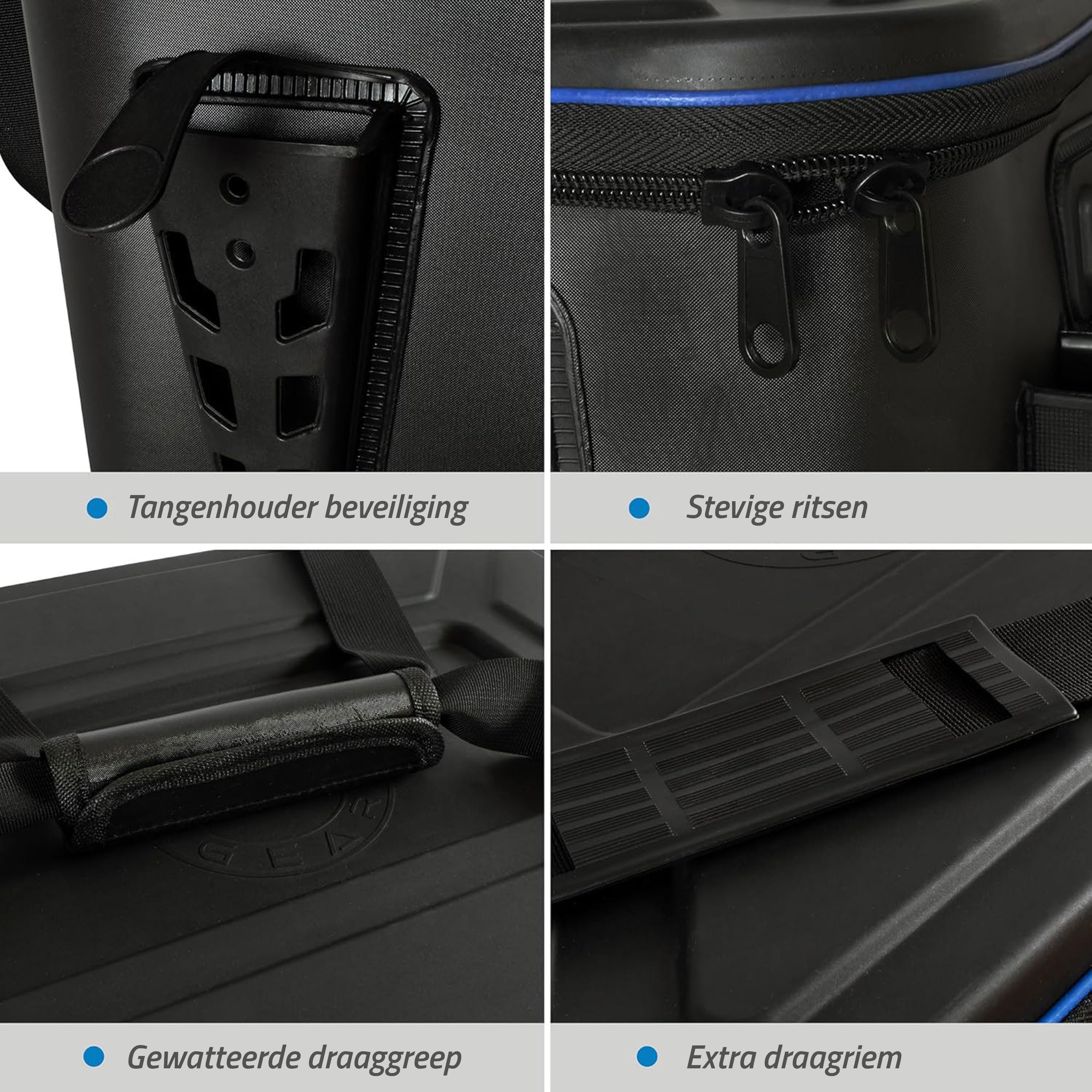 Pro Tackle Bakkan EVA Bag Set 5 Stuks - Tassen set