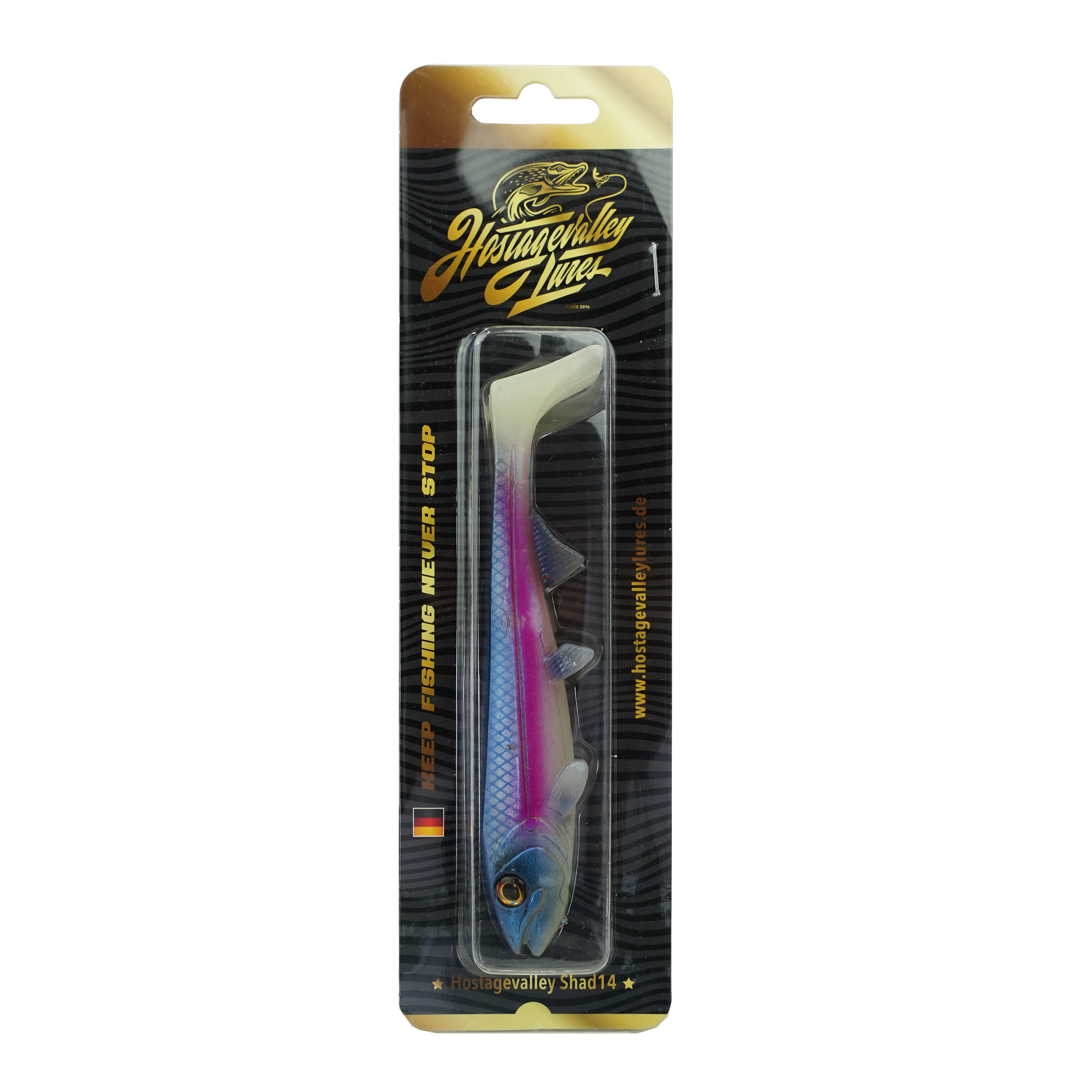 Hostagevalley Shad - Brillance Magenta - 14cm