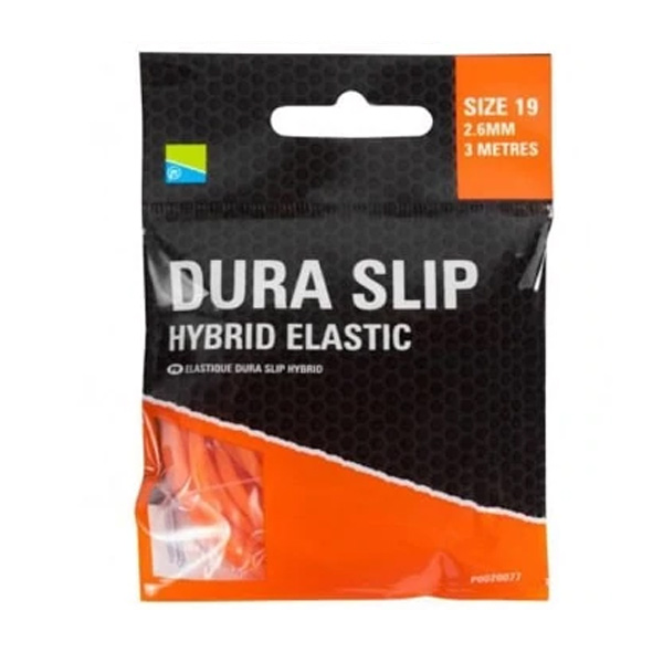 Preston Dura Slip Hybrid Elastic | Orange | Maat 19