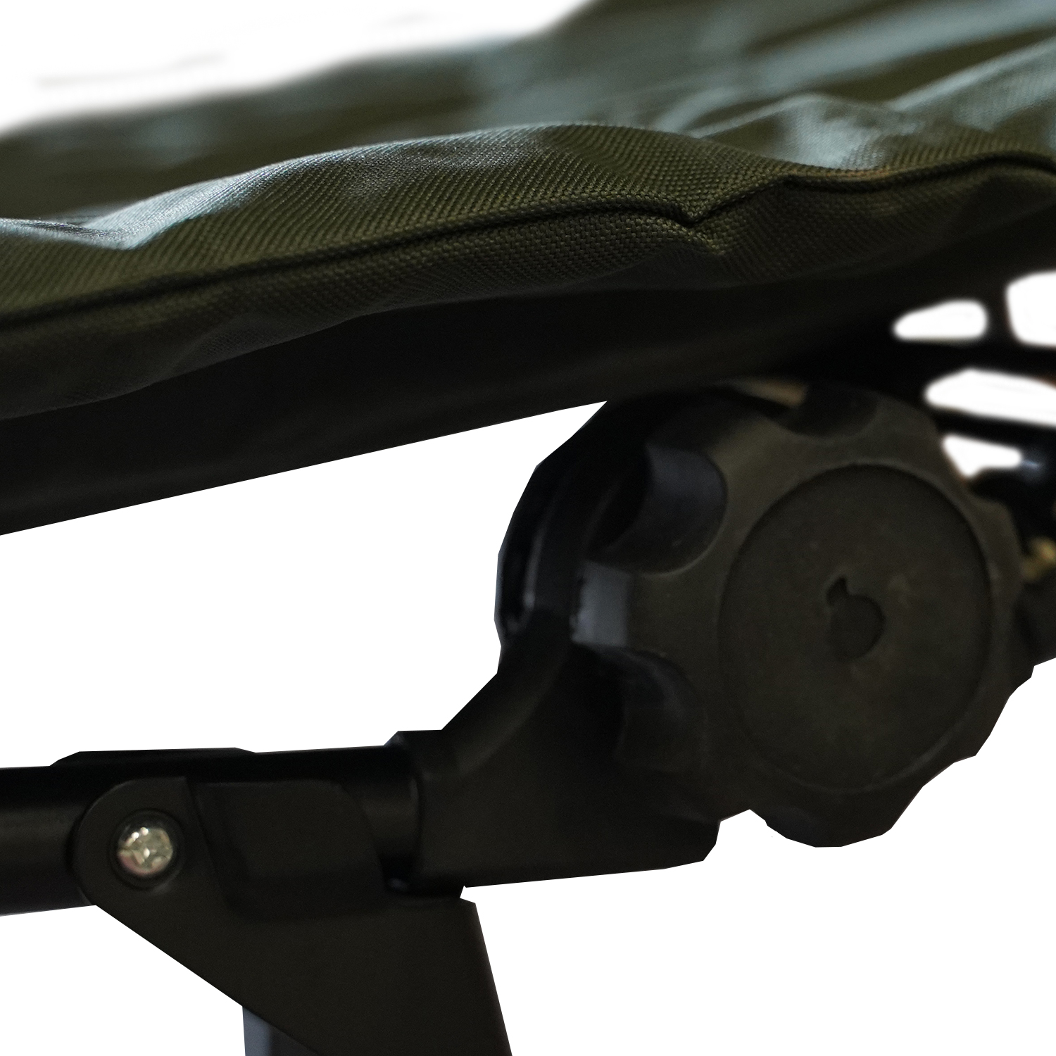 Karper Stretcher 6- poten - Veldbed - met Verstelbare Rugleuning  - Moddervoeten verstelbaar 