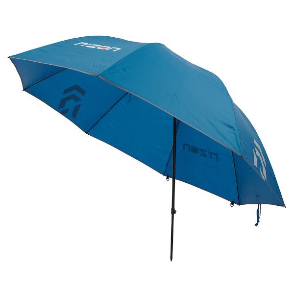 Daiwa N'ZON Vis Paraplu | Rond Model| 250cm | Met knik en Grondpen | Waterdicht
