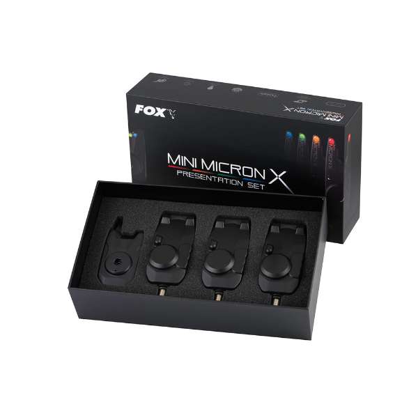 Fox Mini Micron X | Beetmelderset | 3 Rod