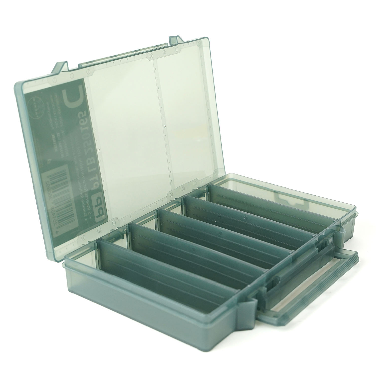 Eurocatch Pro-Tackle LureBox- Viskoffer - 25G Verticaal 25x16x3,6cm Grey 