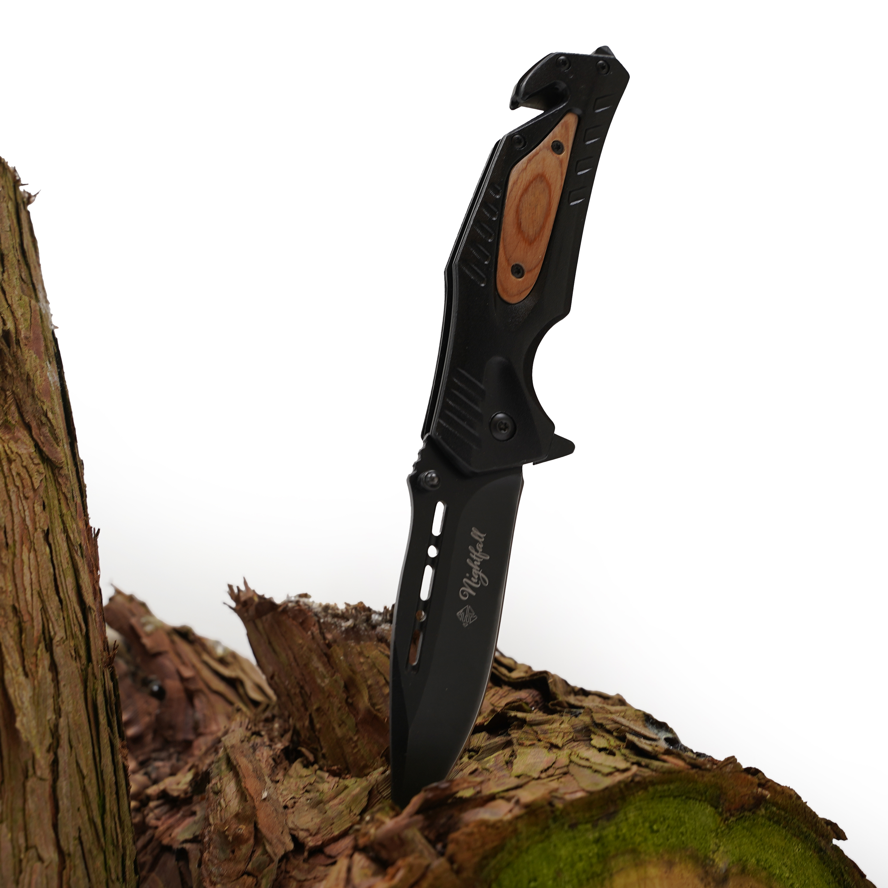 Eurocatch Zakmes -  Nightfall - 420RVS - Snijblad 8.8cm 