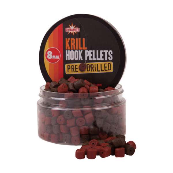 Dynamite Baits Pre-Drilled | Hook Pellet | Krill | 8mm