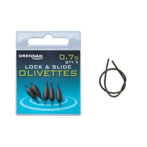Drennan Olivettes Lock & Slide | Lood | 0.7g