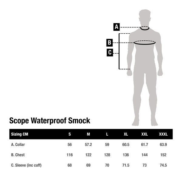 Nash - Scope - Waterproof Smock - Maat L