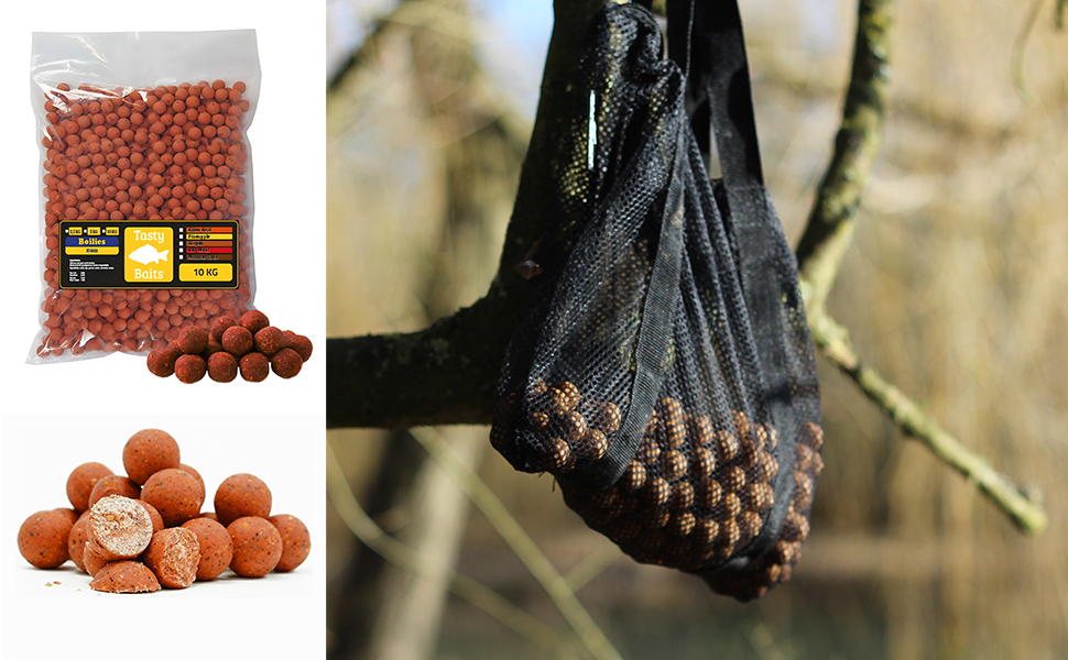Tasty Baits Killer Krill 10 Kg - Krill  Birdfeed - Boilie - 20mm 