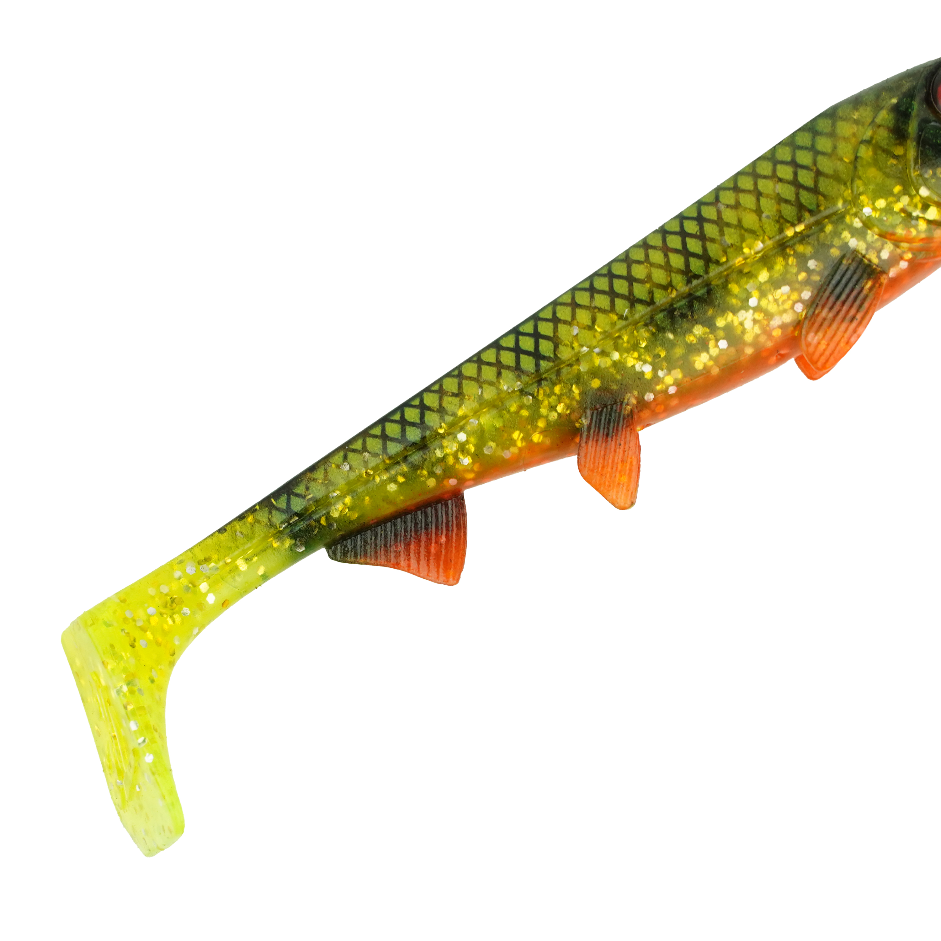 Hostagevalley Shad - Natürlicher Barsch - 26cm
