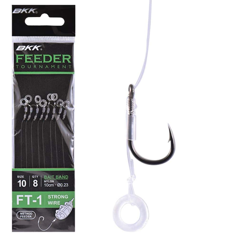 BKK Feeder Tournament - FT-1 Bait Band Rigs - Size 12#