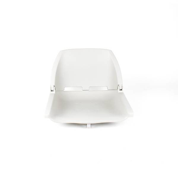 X2 klappbarer Kunststoff-Bootssitz | Grau | Bootssitz