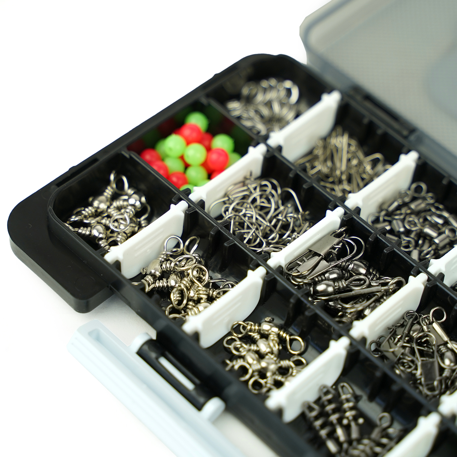 Fish-Xpro Fishing Terminal Tackleset 236-Delig - Hengelsport Accessoires Set - Wartels - VisHaakjes - loodjes - Dobbers - Incl Tackle Box