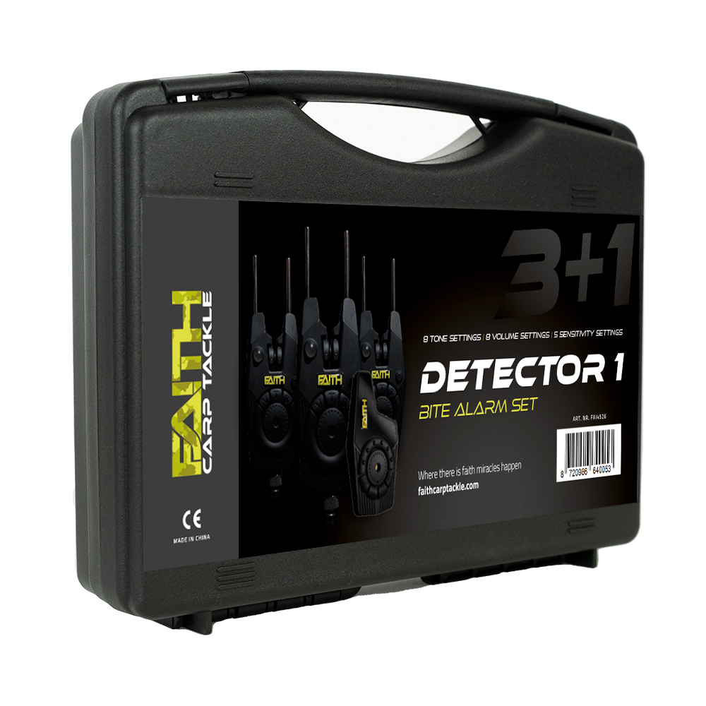 Faith Detector Beetmelder Set 3+1 | in Robuuste Koffer