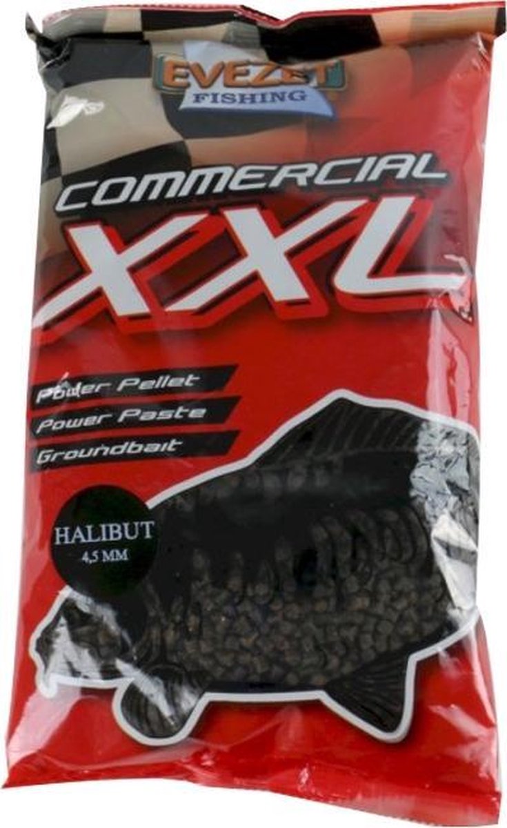 Commercial XXL Halibut 4.5 mm 900g