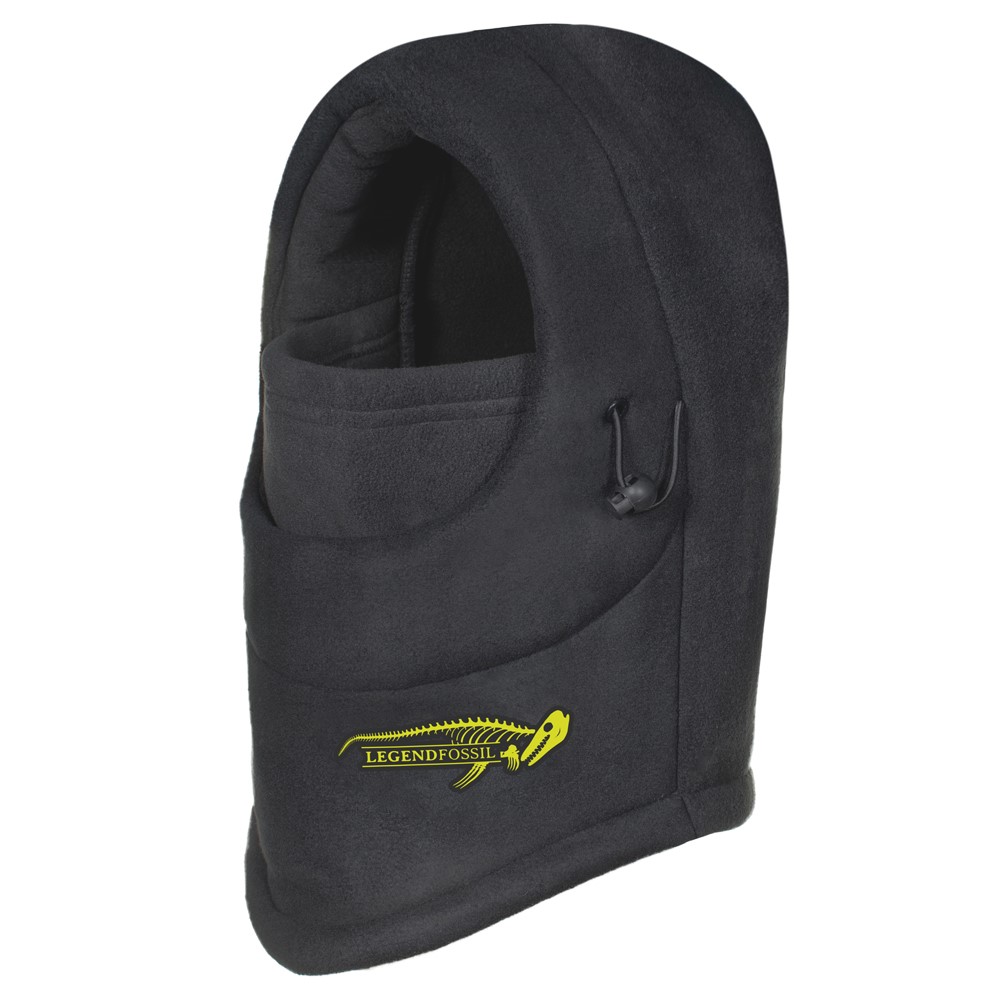 Legendfossil Fleece Balaclava Black -  Bivakmuts 