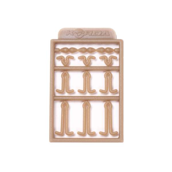 Korda IQ D Rig | Onderlijn | 10 lb | Haakmaat 8