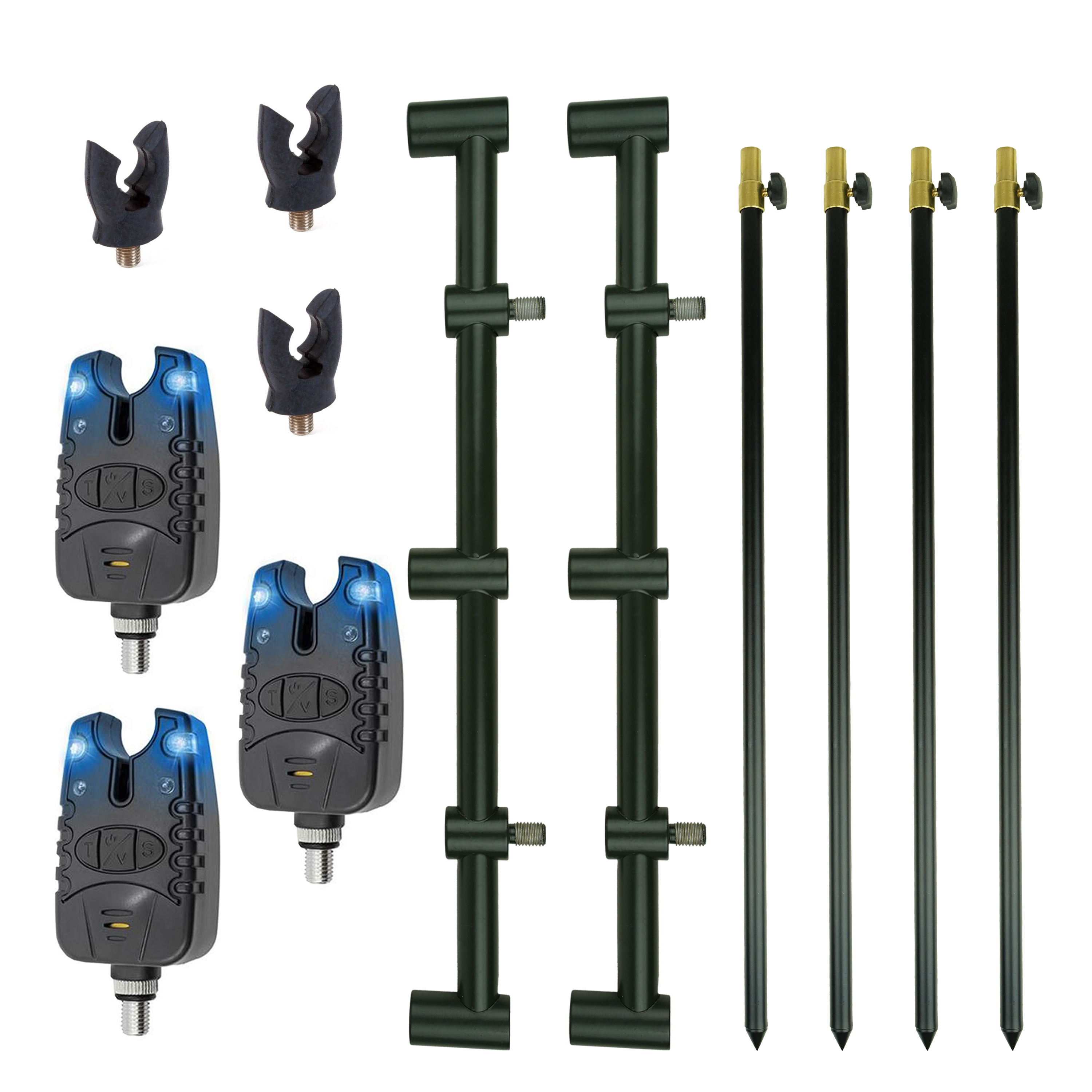 Eurocatch Goalpost set 3 Rod Complete - Hengelsteun