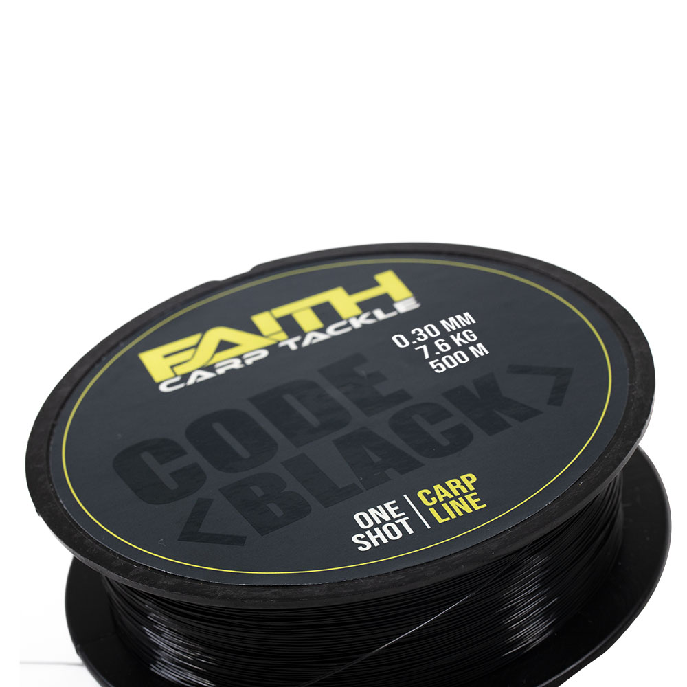 Faith Code Black One Shot | 500m | 0,30 mm | 7,6 kg