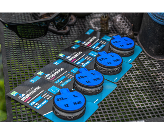 Preston Revalution Hooklengths - N-20 -  Size 12