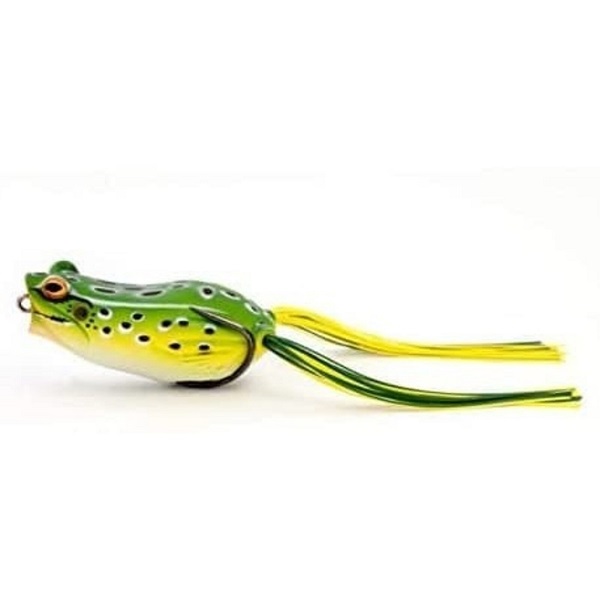 Savage Gear Hop Popper Frog | Floating Green Leopard | 5.5cm | 15g | Softbait
