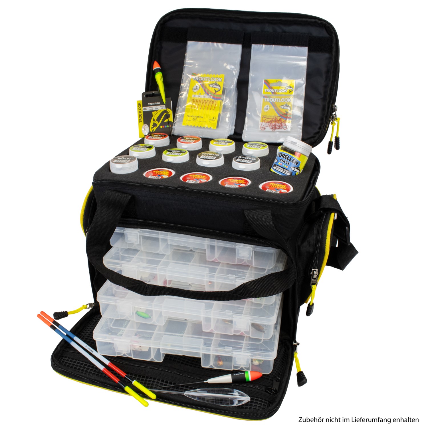 Troutlook Forel tas - 43x25x27cm - Troutbait inlay