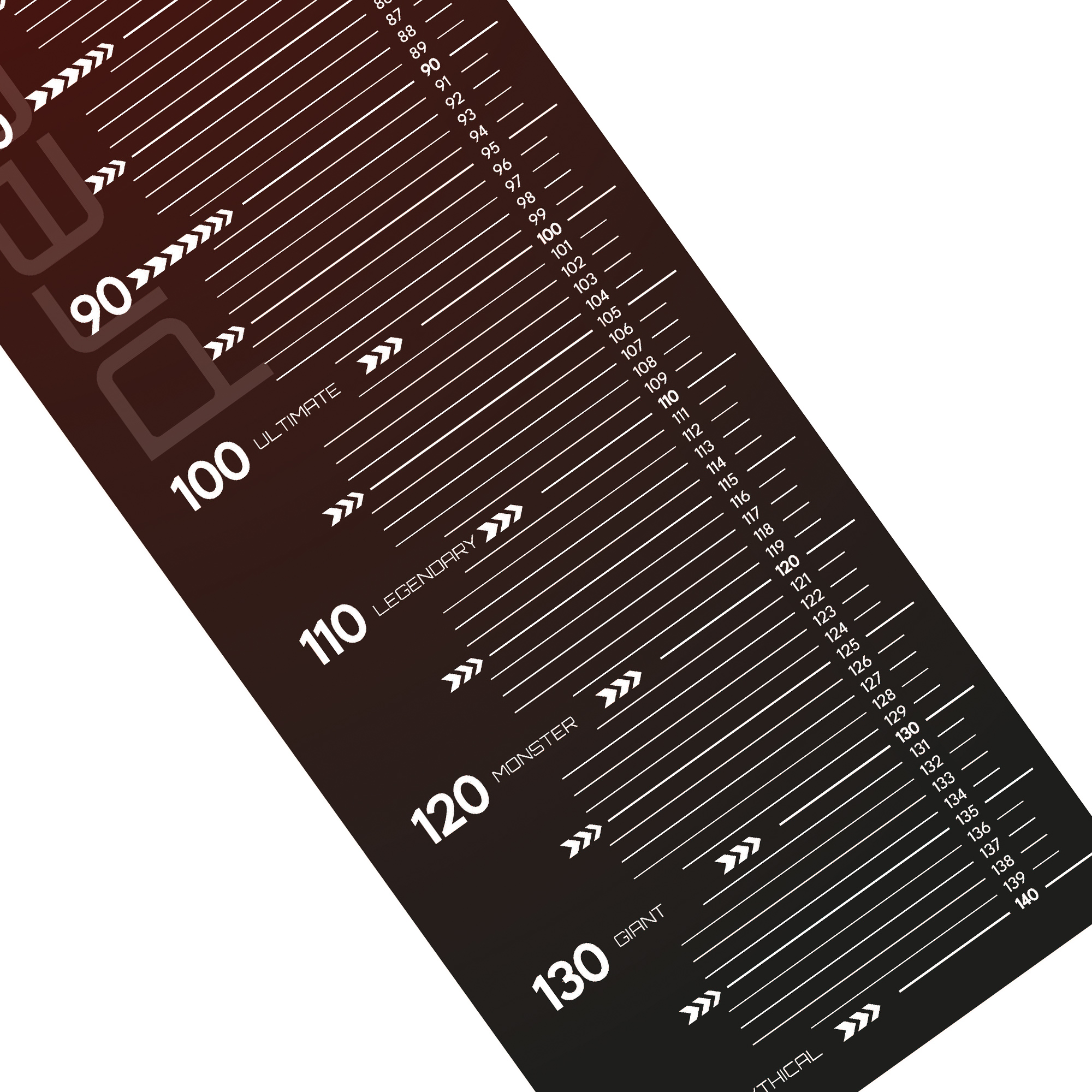 DLT Roofvis Meet/Onthaak mat - 135x20cm