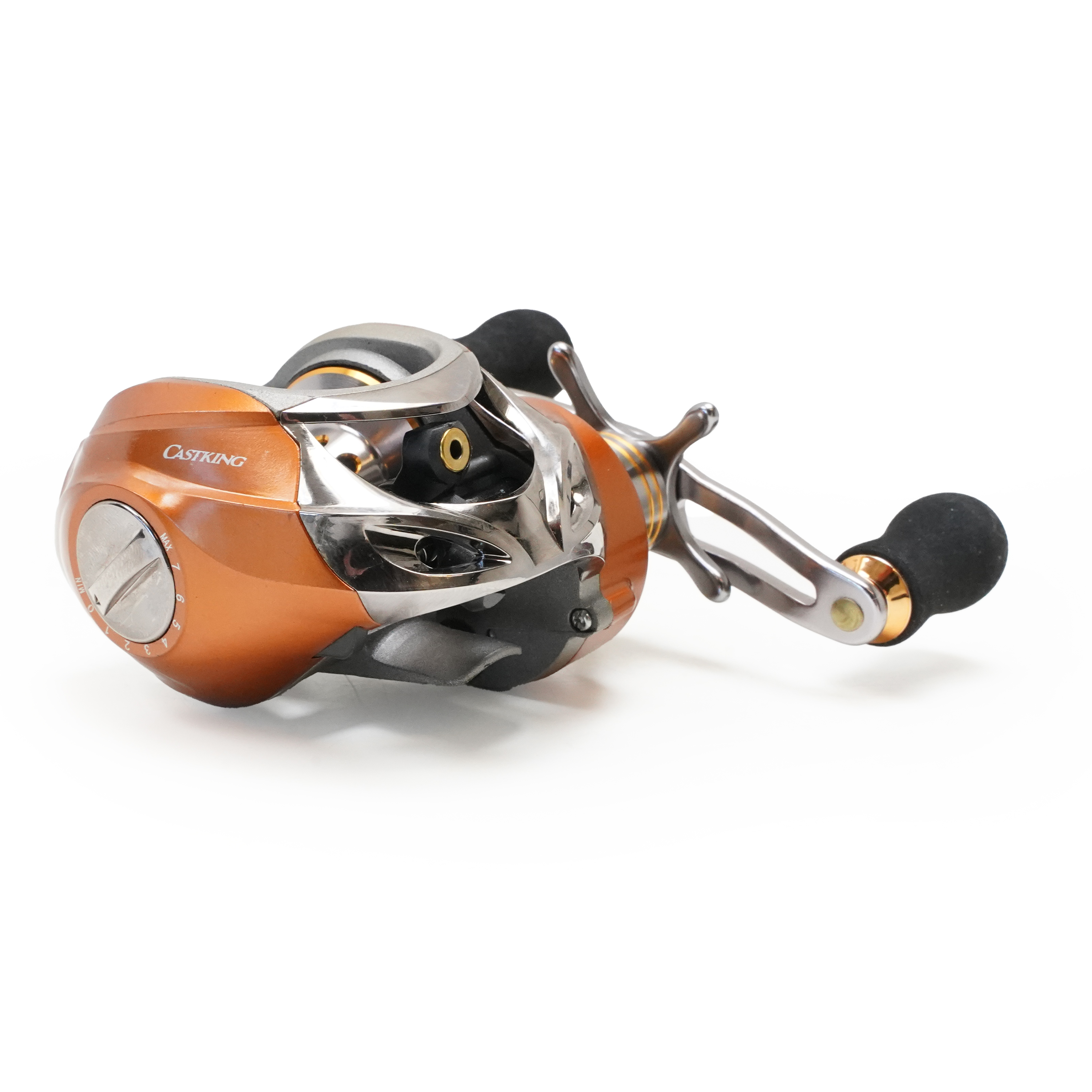 Traxis Baitcaster Reel - Gold - Left Hand