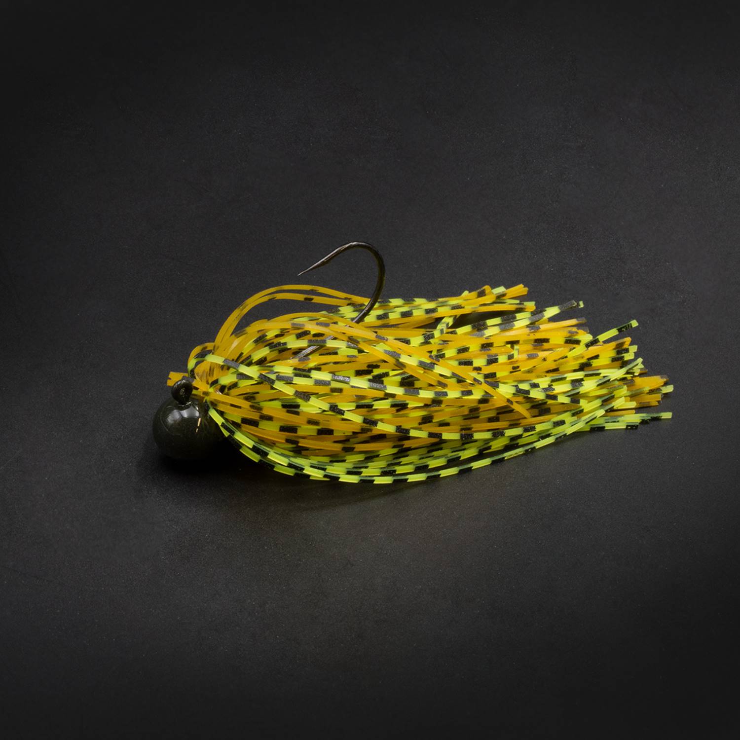 Tackle Porn Skirted Jig | Jigkop | Orange Lime | 7g