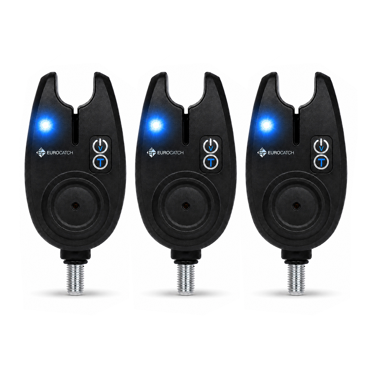 Eurocatch Accelerator 3-teiliges Bissanzeiger-Set – Bissanzeiger – Blaue LEDs