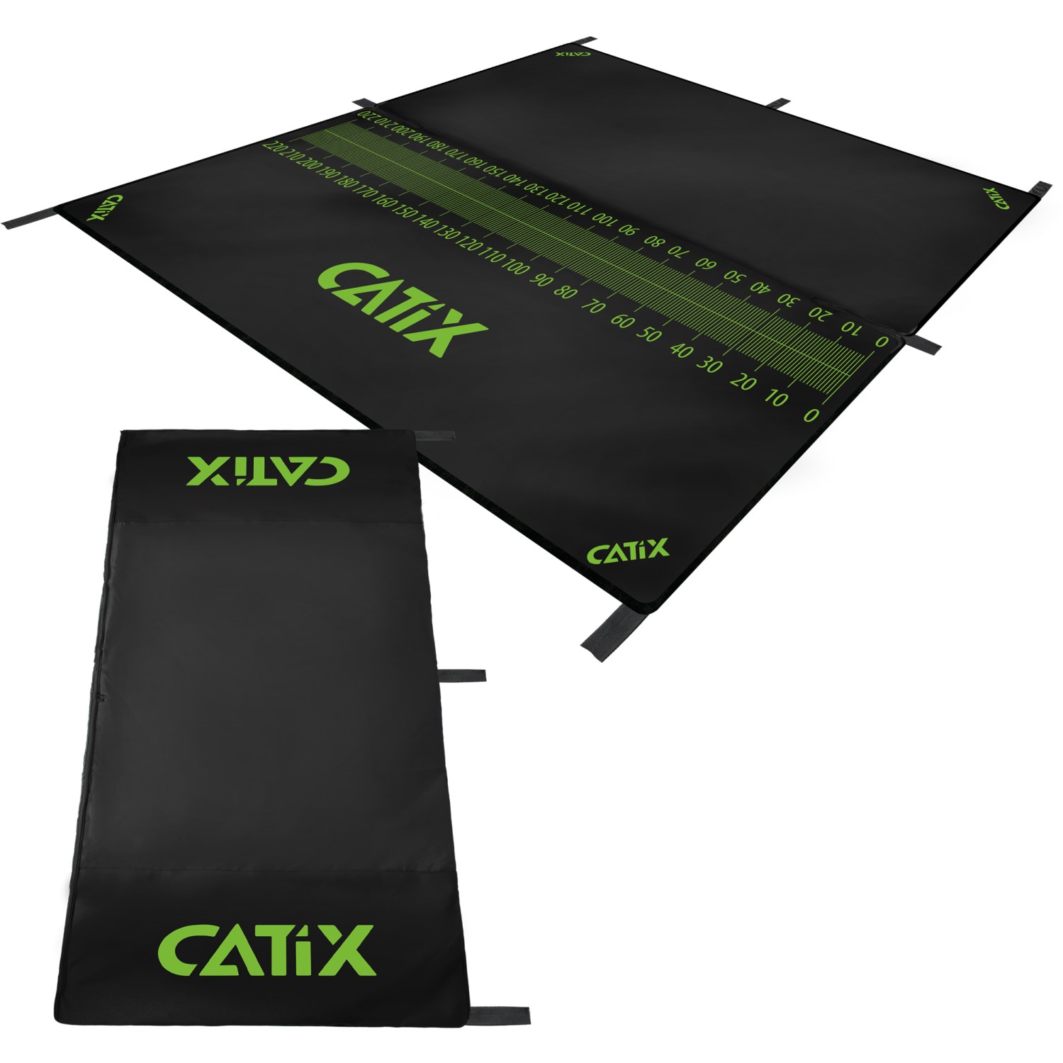 Catix Onthaakmat + Meetlat 230x200cm