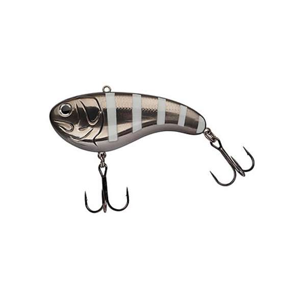 Berkley FS-077-SK Flatt Shad | Leuchtendes Zebra | 22gr | 7,7 cm