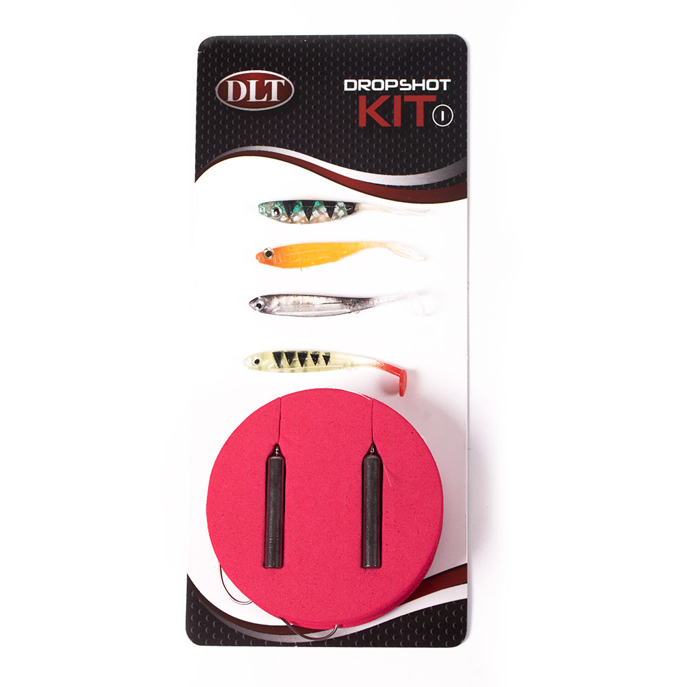 DLT Dropshot hengel Set compleet - 7-32gr - Roofvisset - incl Kunstaas DLT Dropshot hengel Set compleet - 7-32gr - Roofvisset - incl Kunstaas