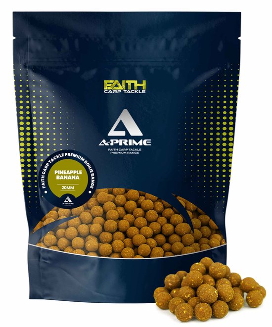 Faith A-Prime Boilie - 5kg - 16mm - Banana/Pineapple