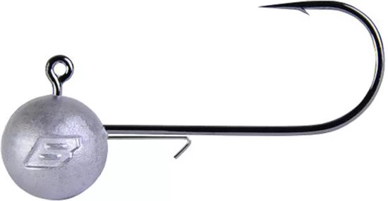 BKK Round Elite Jigheads + Baitkeeper - Grijs - 17g - 4/0# - 3pcs