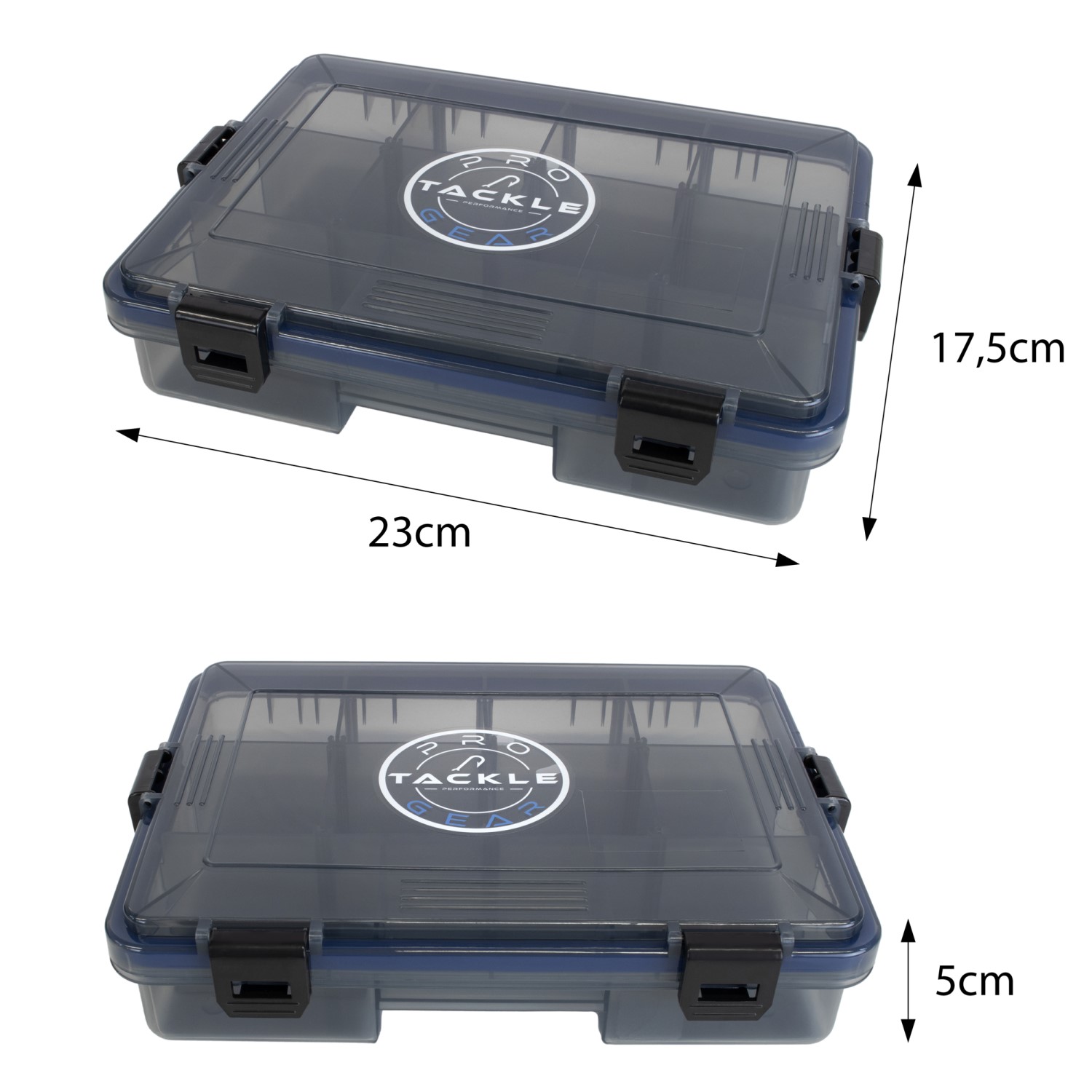 Pro Tackle - Lure Box Shallow - Waterdicht - 23x17x5cm