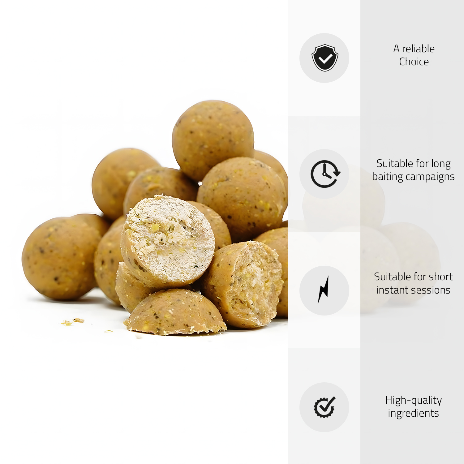 Tasty Baits SCOPEX  Birdfeed | BOILIE | 20MM | 10 Kilo Zak | met vogelzaad