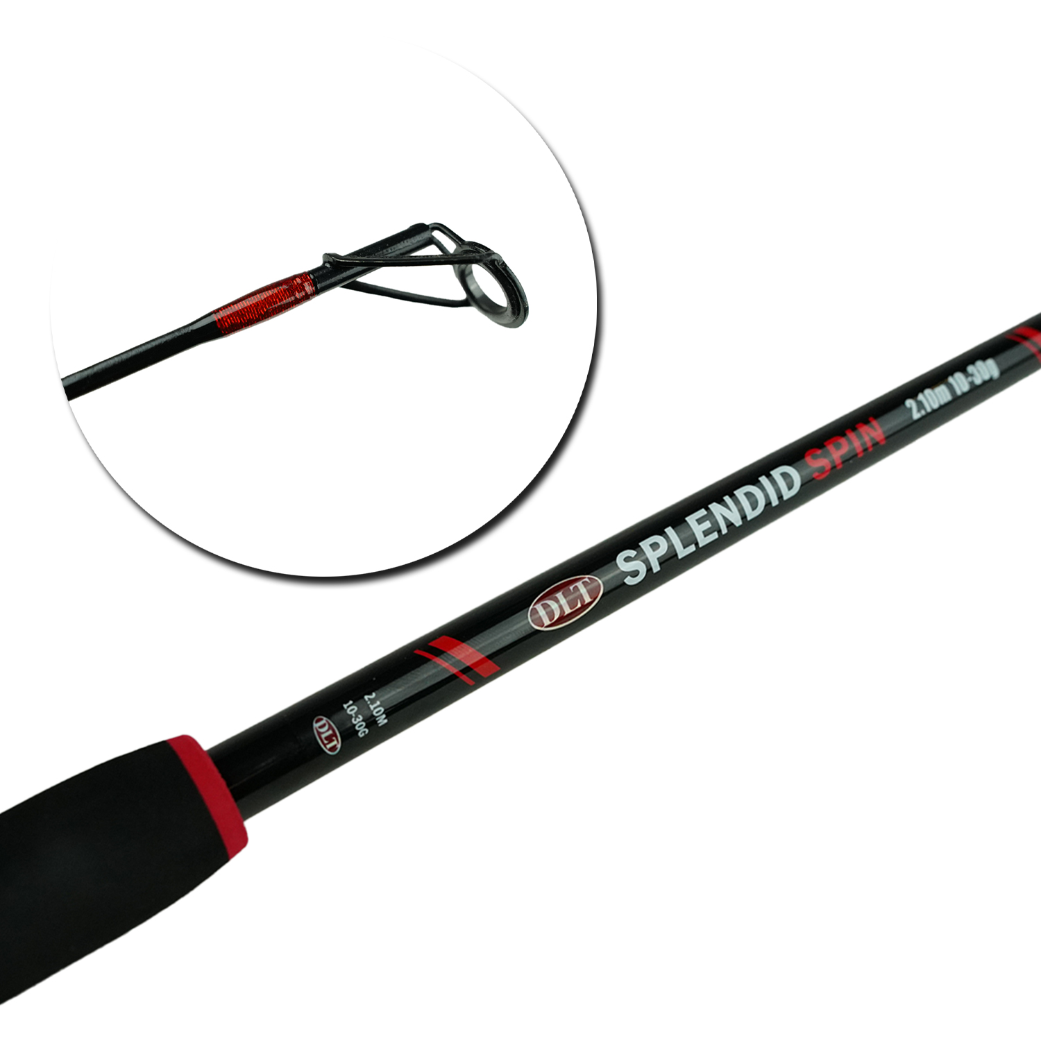 DLT Splendid Spinset Compleet 2.10m - Werphengel & Vismolen - Spinners - Kunstaas - Onderlijnen